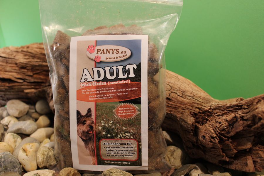 Adult Midi Huhn - Rezeptur ohne zugesetzte Karotten | 400g - 12,0 Kg